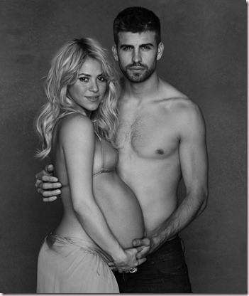 shakira z thumb Shakira y Piqué se estrenan como papás 
