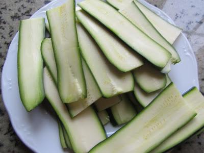 Barquitas de calabacín y atún