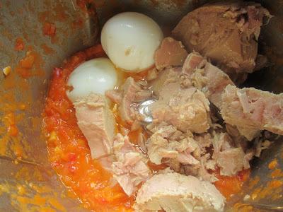 Barquitas de calabacín y atún