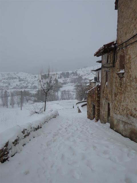 Nieve a montón.