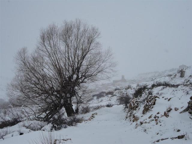 Nieve a montón.