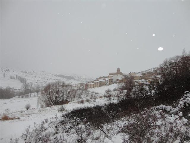 Nieve a montón.