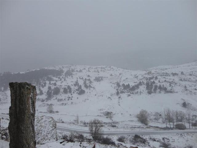 Nieve a montón.