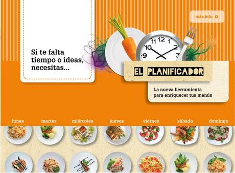Planificador menús on line