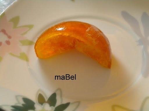 Tarta de queso y naranja