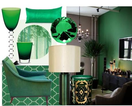 Aplicaciones del Verde Esmeralda, el Color del Año Pantone Wild Style Magazine