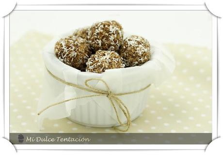 Trufas de Avena y Cacao
