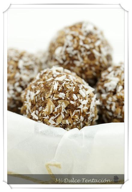Trufas de Avena y Cacao