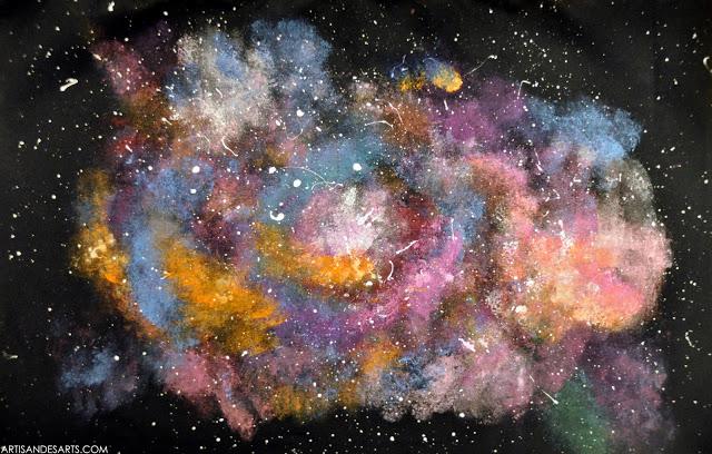 Inspiración: Pintar Nebulosas