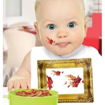 Babero para pequeños artistas