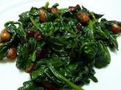 Alimentos temporada: Espinacas salteadas