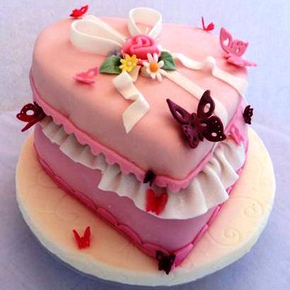 Tartas enamorados de San Valentín