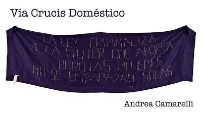 Exposición Vía Crucis Doméstico- Andrea Camarelli en el Museo de la Mujer Mexico