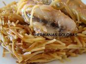 Fideos salmonetes