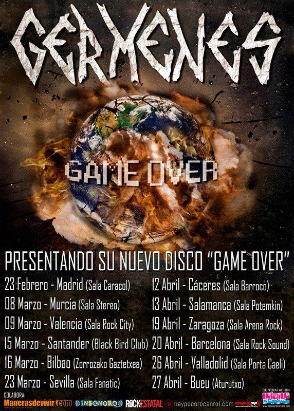 GERMENES: SEGUNDO ADELANTO DE SU DISCO Y FECHAS GIRA