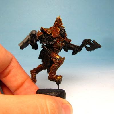 camelsonart: Gold True Metalic Tutorial on  Angron.