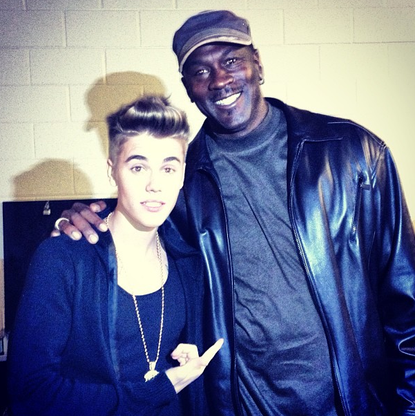 ¡Justin Bieber conoce a su ídolo!