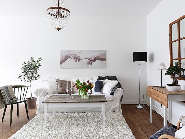 Delicadeza entre paredes...