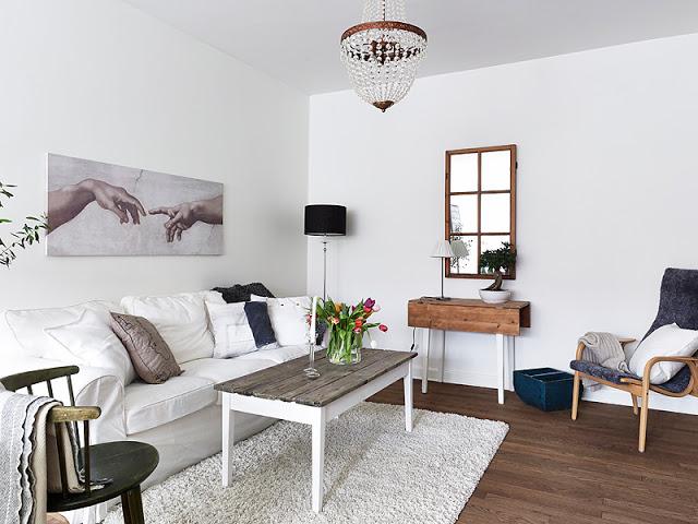 Delicadeza entre paredes...