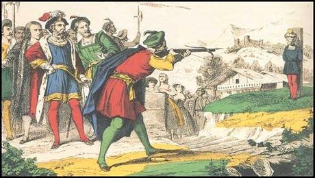 Guillermo Tell, el héroe de la independencia Suiza.