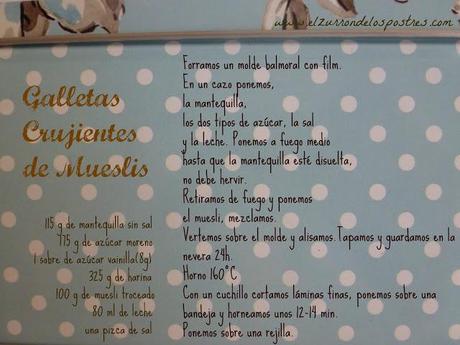 Galletas Crujientes de Mueslis