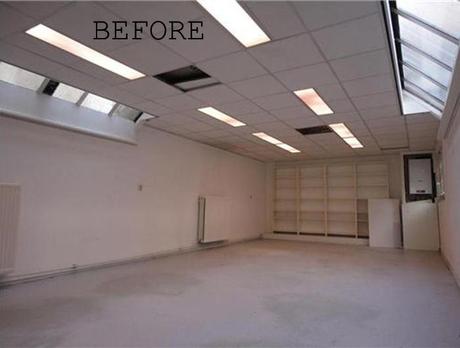 Oficina reconvertida en apartamento