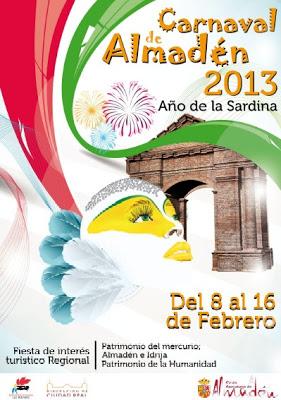 Programa del Carnaval de Almadén 2013