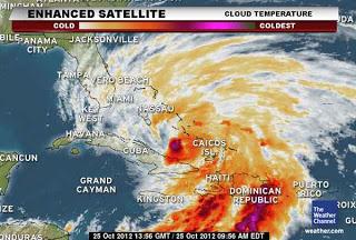 Expertos reevalúan la intensidad del huracán Sandy que azotó Cuba en octubre