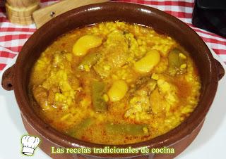 Receta de Arroz caldoso con pollo