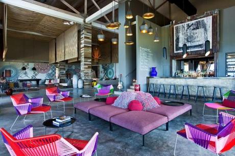 Hotel W Vieques...color de la mano de Patricia Urquiola