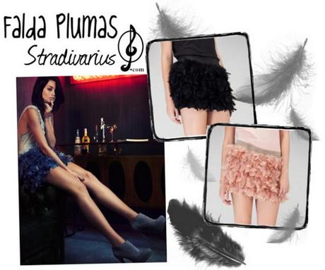 BFW Magazine: Falda plumas Stradivarius