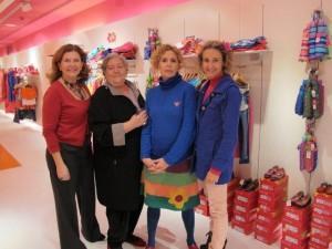 con Nicoletta Negrini, Pilar Pardina y Agatha Gastrofestival con Agatha Ruiz de la Prada y Norema Salinas