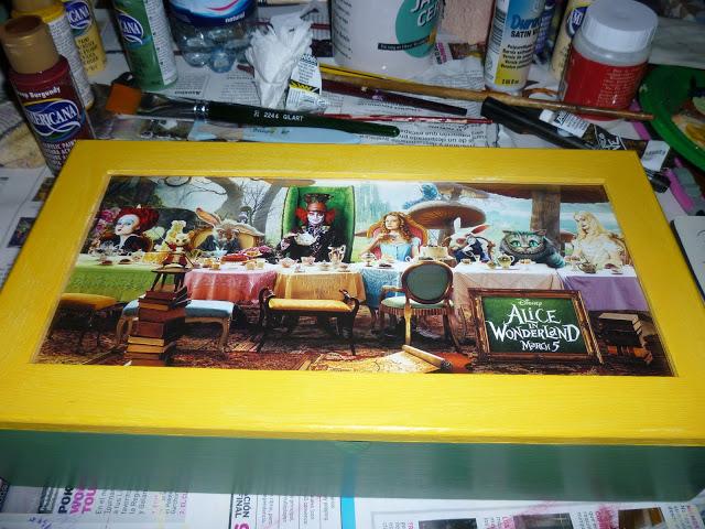 Trabajando con madera.