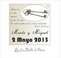 PRESENTACIÓN Y SORTEO LOS DETALLES DE PATRICIA