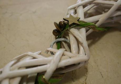 Adorno, de corazón, para la puerta