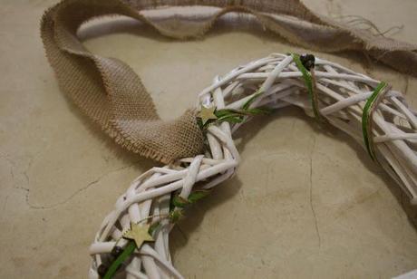 Adorno, de corazón, para la puerta