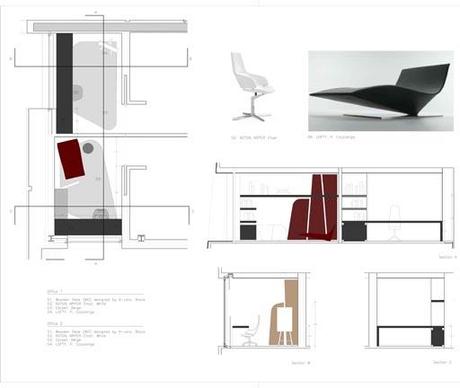 Proyecto de interiorismo para una vivienda A-cero en Barcelona (II)
