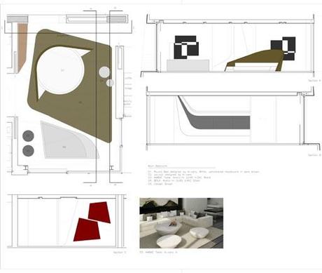Proyecto de interiorismo para una vivienda A-cero en Barcelona (II)