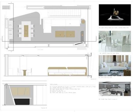 Proyecto de interiorismo para una vivienda A-cero en Barcelona (II)