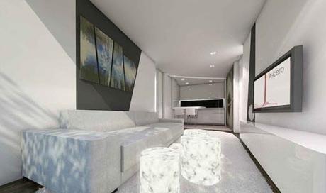 Proyecto de interiorismo para una vivienda A-cero en Barcelona (I)