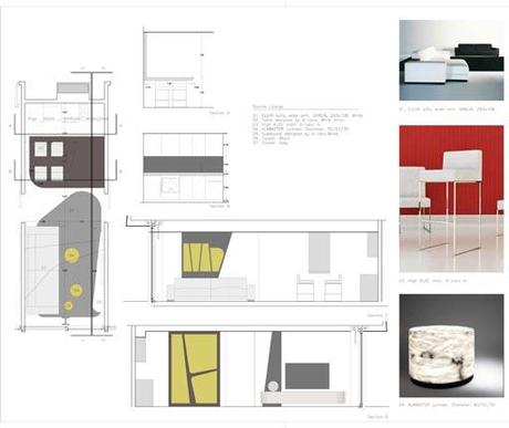 Proyecto de interiorismo para una vivienda A-cero en Barcelona (I)