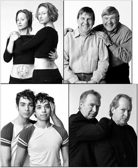 Francois Brunelle, parecen gemelos pero no lo son