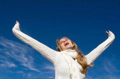 happy woman
