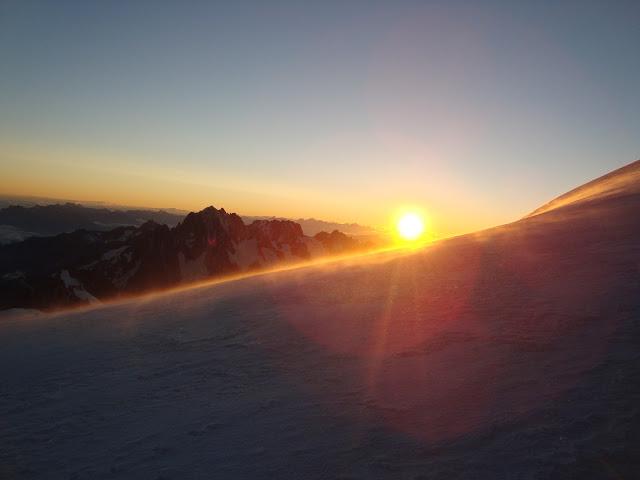 RUTA HACIA EL MONTBLANC