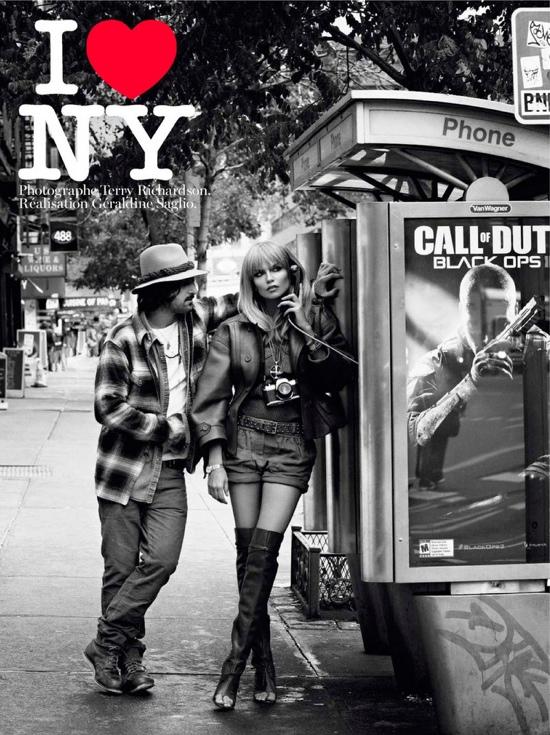 Editorial : Vogue Paris Febrero 2013 - Natasha Poly.