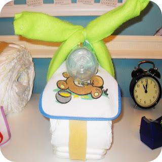 Como hacer una moto de pañales