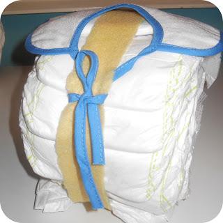 Como hacer una moto de pañales