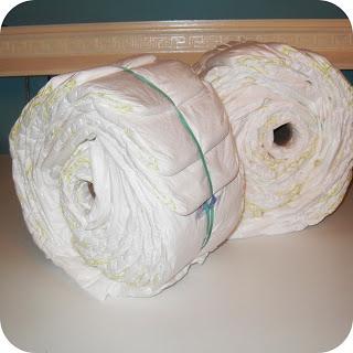 Como hacer una moto de pañales