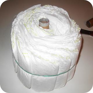 Como hacer una moto de pañales