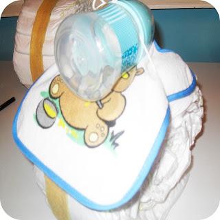 Como hacer una moto de pañales